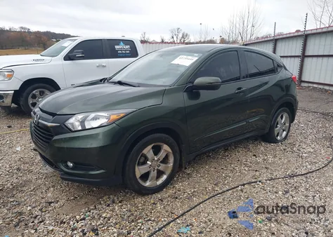 2016 Honda Hr-V Ex z USA, uszkodzony, nr VIN 3CZRU6H52GM709187
